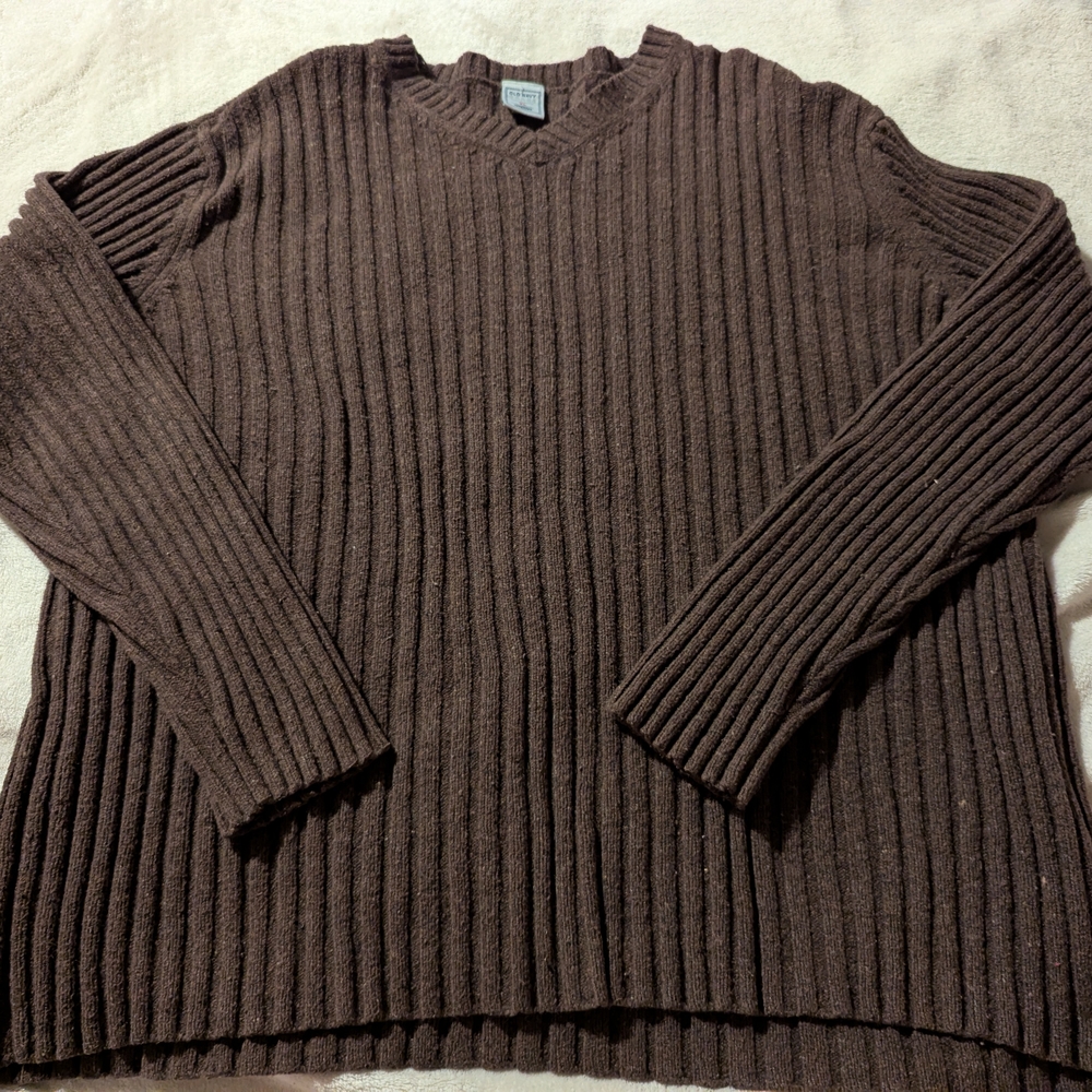 Old Navy Cowl Neck Sweater with Ribbed Texture